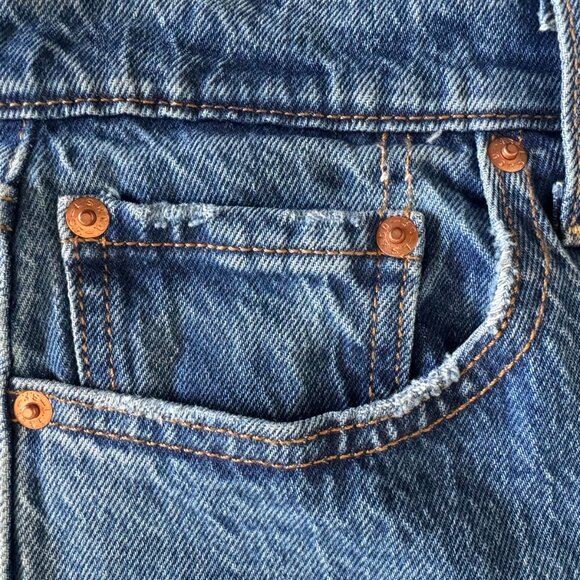 NWOT Levi's Premium Rib Cage Straight Ankle Jeans | 29 x 31 Inseam | Low Stretch - Picture 14 of 16